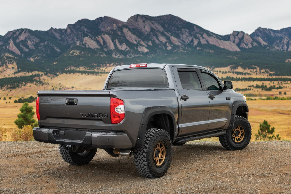 Rough Country Pocket Fender Flares 089 Wind Chill Pearl Toyota Tundra 2WD 4WD (14-21)