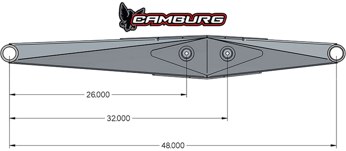 Camburg Ford Bronco 80-96 Rear 4-Link Kit