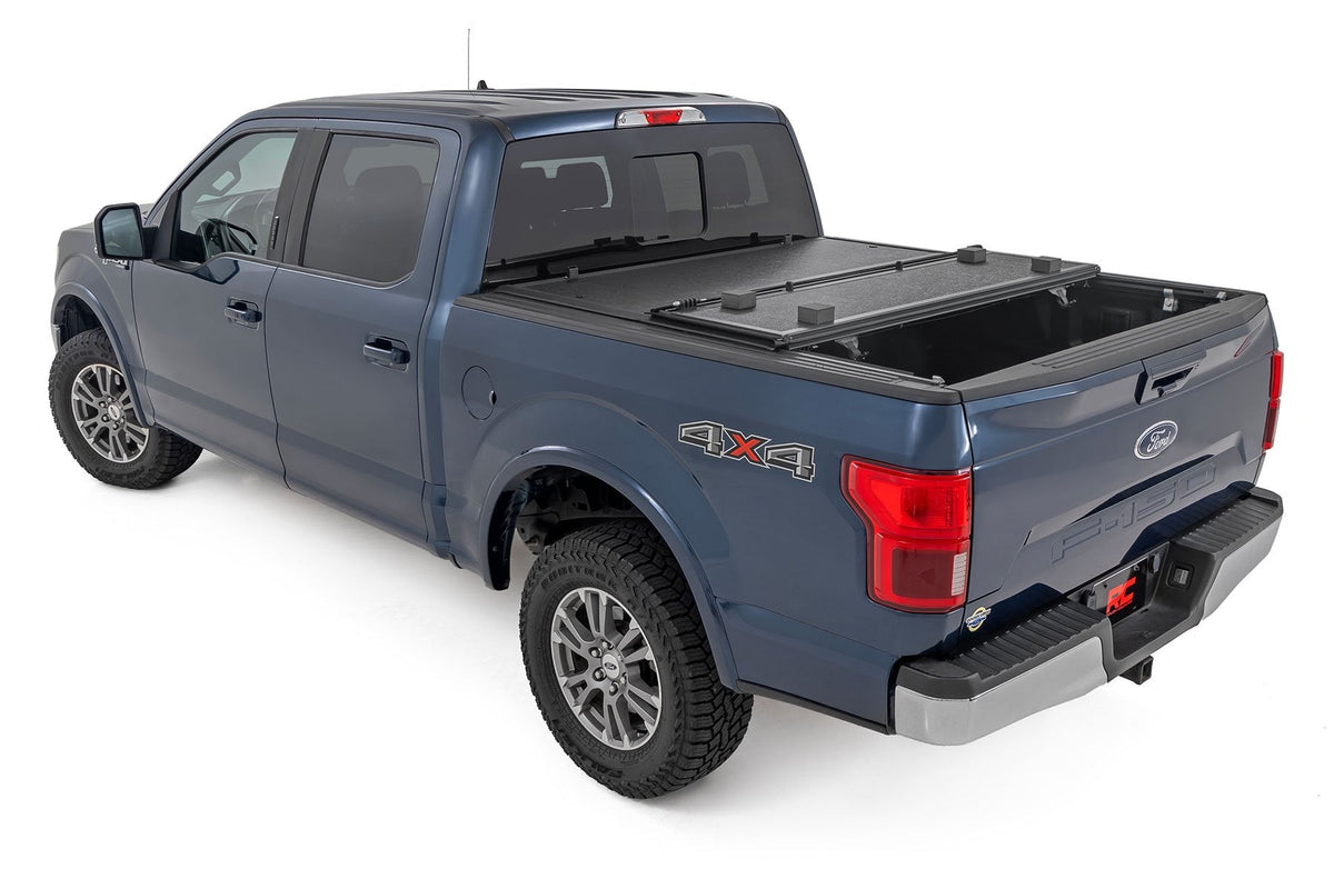 Rough Country Hard Low Profile Bed Cover 5 Bed Ford Ranger 2WD 4WD (2019-2023)
