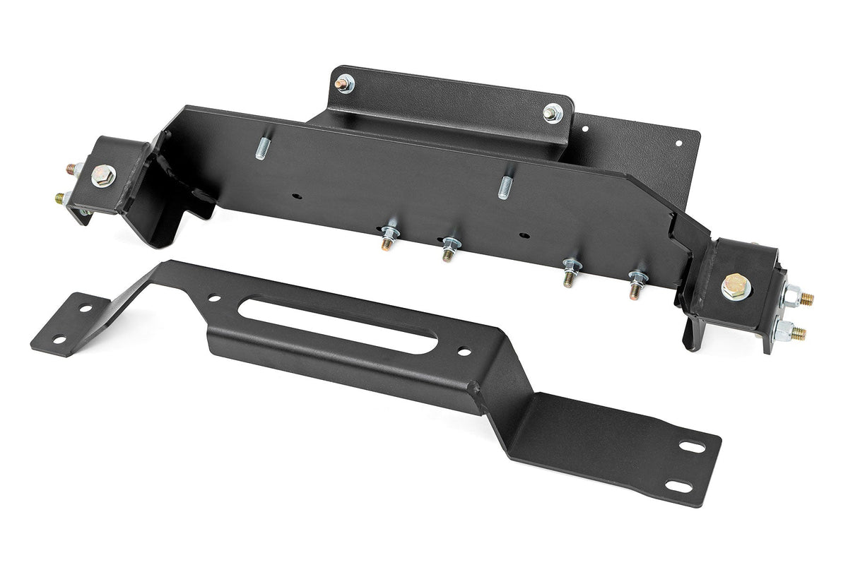 Rough Country Hidden Winch Mount PRO12000S Ford F-250 F-350 Super Duty 2WD 4WD (20-22)