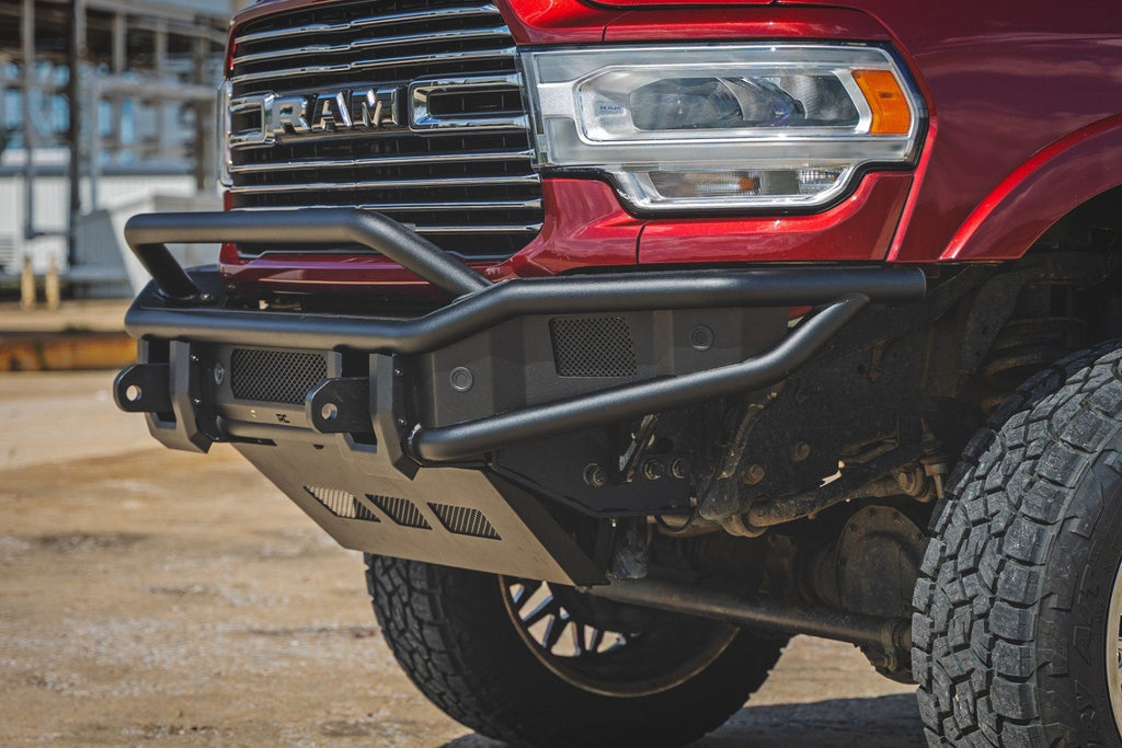 Rough Country Front Bumper Tubular Ram 2500 3500 2WD 4WD (2019-2026)
