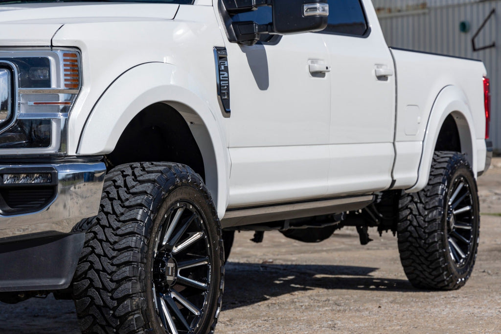 Rough Country Sport Fender Flares HX Antimatter Blue Ford F-250 F-350 Super Duty (17-22)