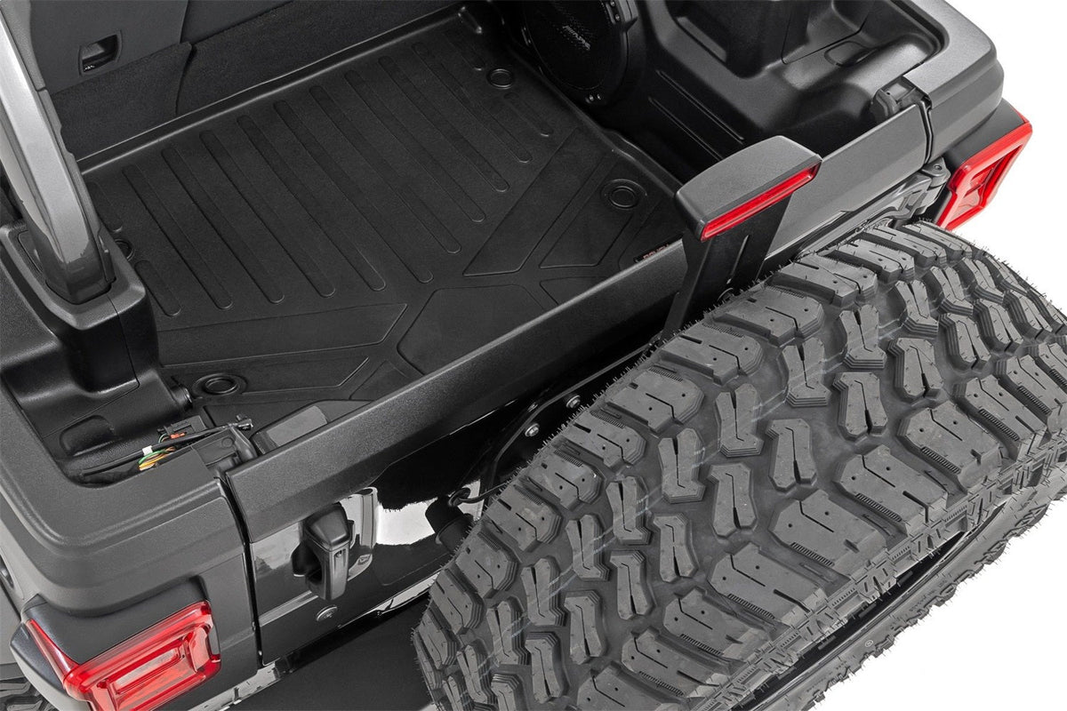 Rough Country Trail Cladding Tailgate Protector Jeep Wrangler JL Wrangler Unlimited (18-26)