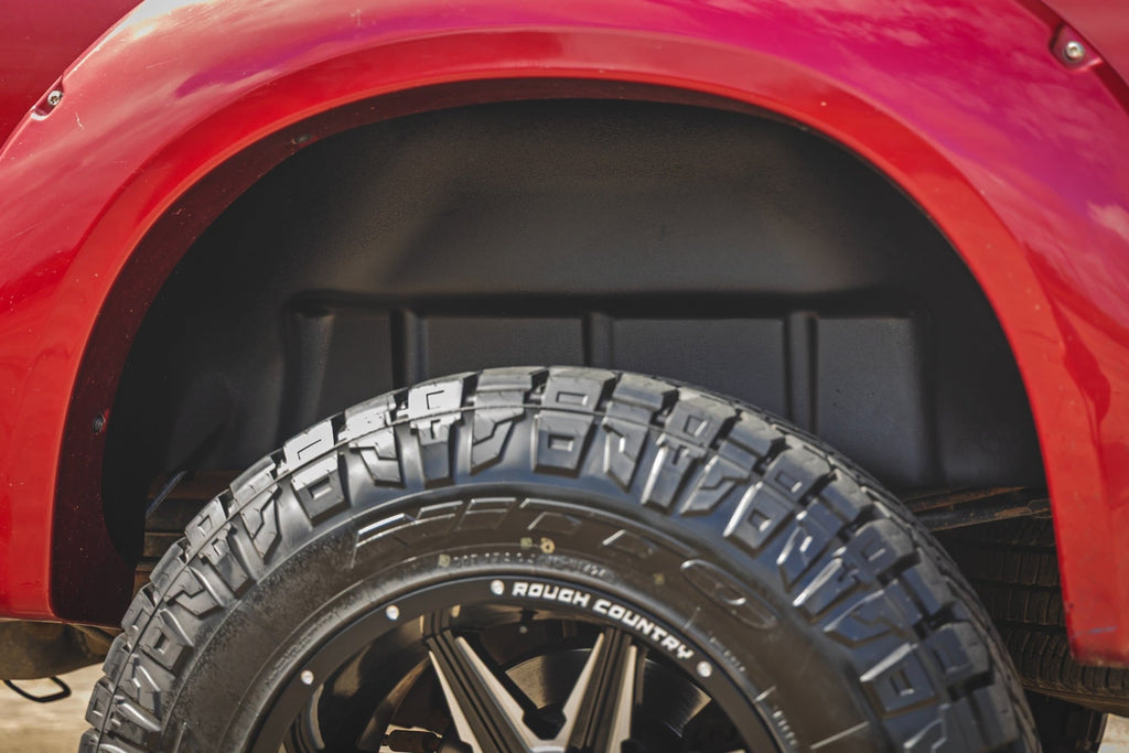 Rough Country Rear Wheel Well Liners Ford F-250 F-350 Super Duty 2WD 4WD (2009-2016)