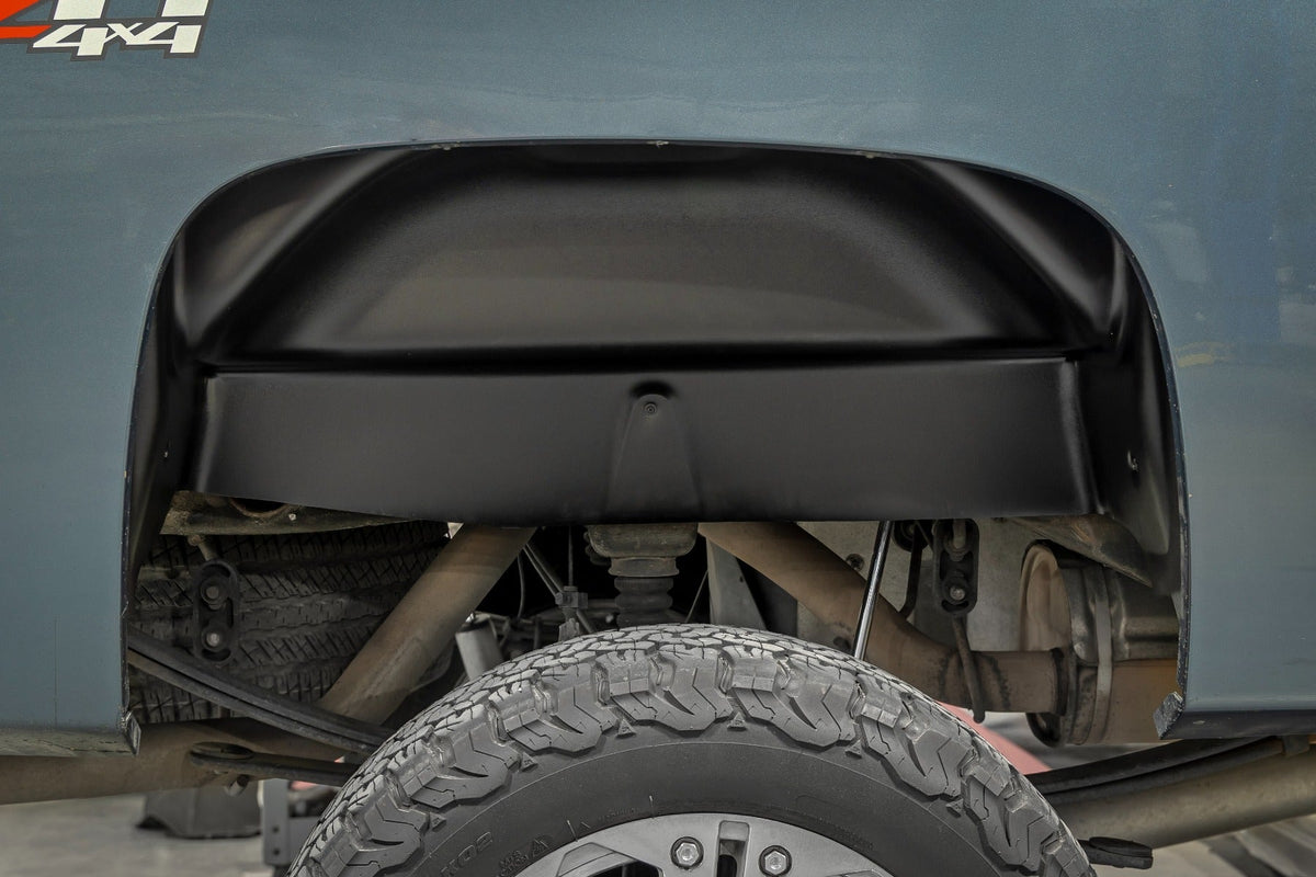Rough Country Rear Wheel Well Liners Chevy Silverado 1500 (07-13) Silverado 2500 HD (07-10)
