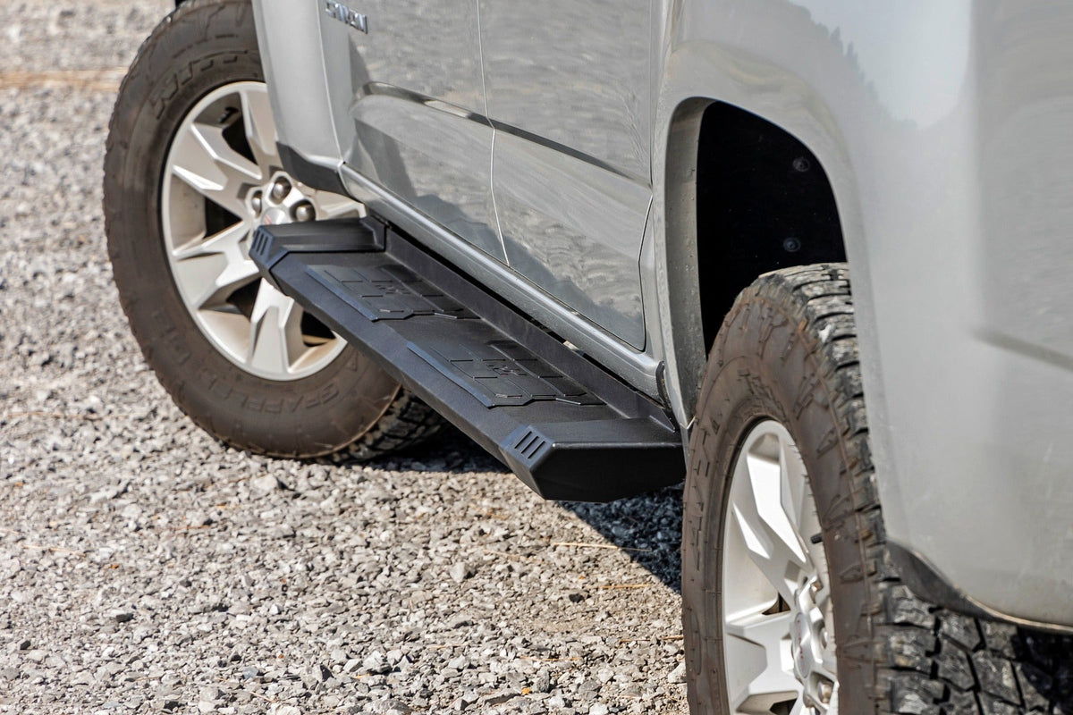 Rough Country HD2 Aluminum Running Boards Crew Cab Chevy GMC Canyon Colorado 15-26