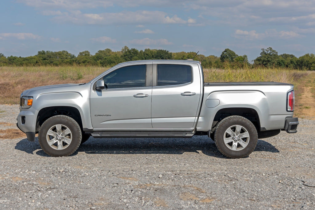 Rough Country HD2 Aluminum Running Boards Crew Cab Chevy GMC Canyon Colorado 15-26