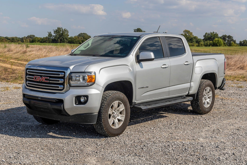 Rough Country HD2 Aluminum Running Boards Crew Cab Chevy GMC Canyon Colorado 15-26