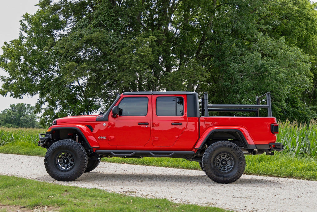 Rough Country Nerf Steps Cab Length Crew Cab Jeep Gladiator JT 4WD (2020-2026)