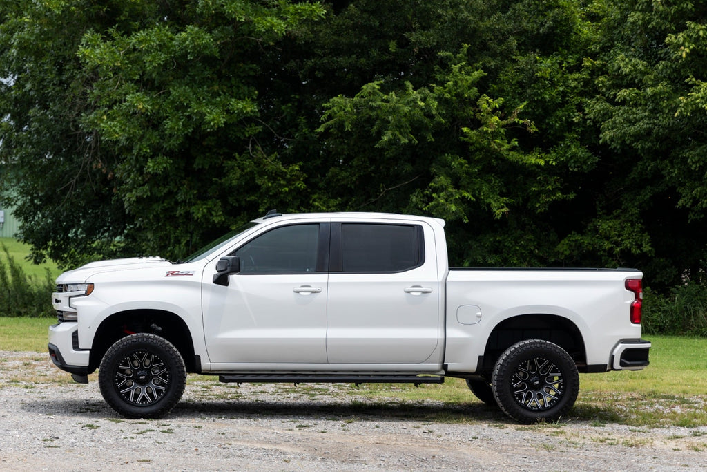 Rough Country Hood Scoop GAZ Summit White Chevy Silverado 1500 2WD 4WD (2019-2026)