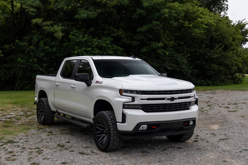 Rough Country Hood Scoop G1K Deep Ocean Blue Chevy Silverado 1500 2WD 4WD (2019-2026)