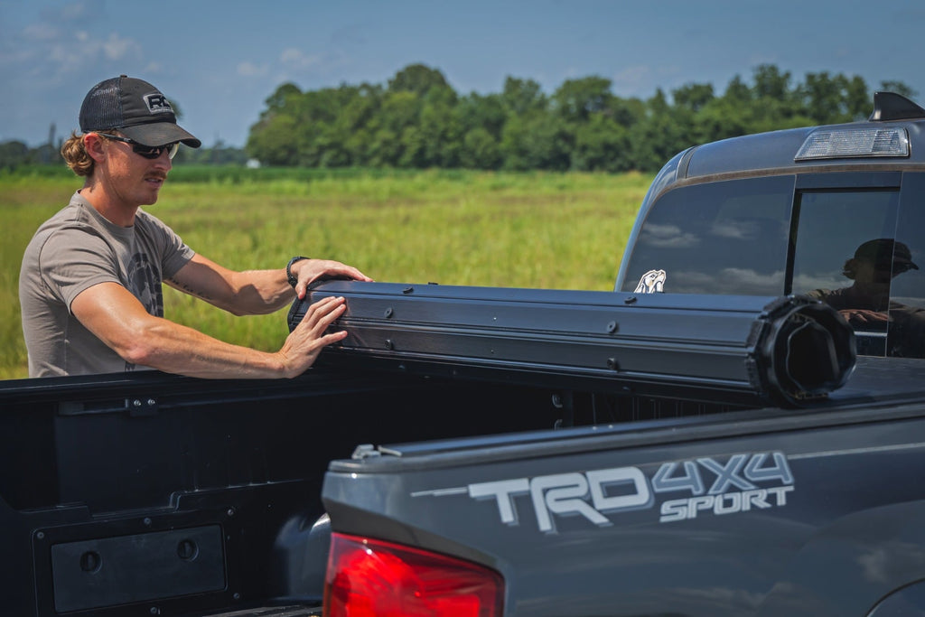 Rough Country Hard Roll Up Bed Cover 5 Bed Toyota Tacoma 2WD 4WD (2016-2023)