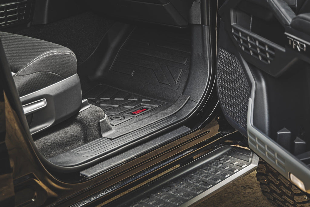 Rough Country Sure-Fit Floor Mats Front Rear Toyota 4Runner 2WD 4WD (2025-2026)