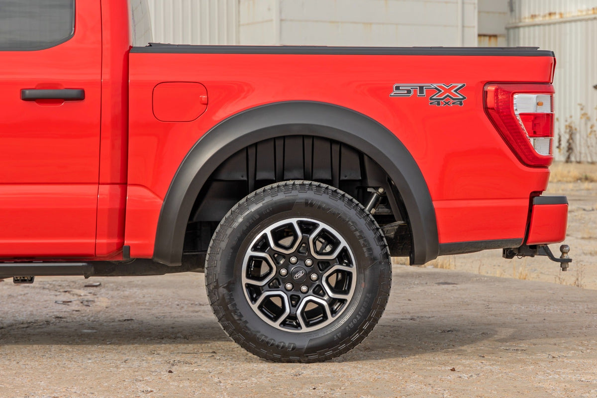 Rough Country Rear Wheel Well Liners Ford F-150 2WD 4WD (2021-2026)