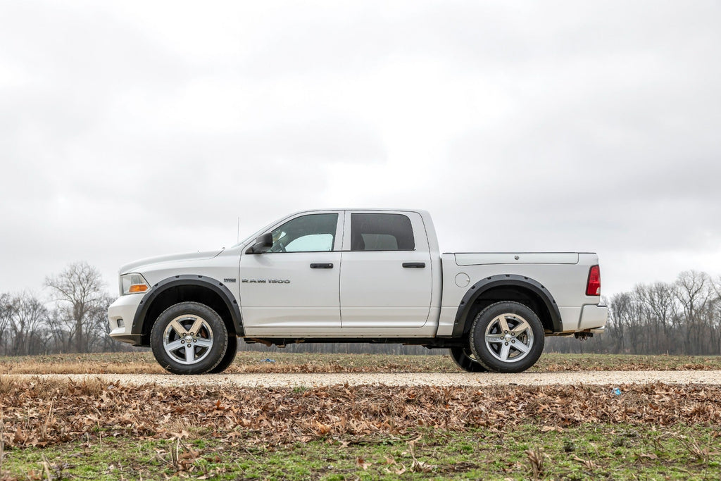 Rough Country Pocket Fender Flares GW7 Bright White Ram 1500 2WD 4WD (2009-2018 Classic)