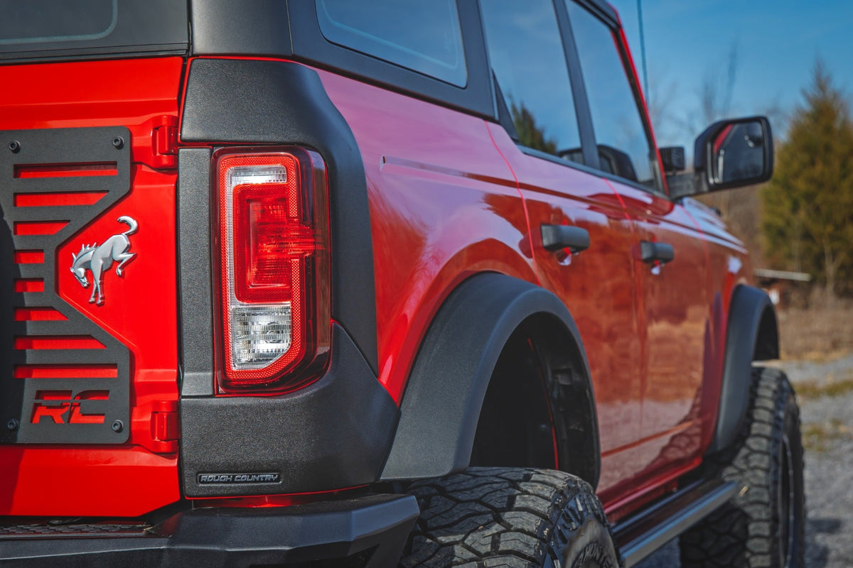 Rough Country Trail Cladding Rear Corners Ford Bronco 4WD (2021-2026)