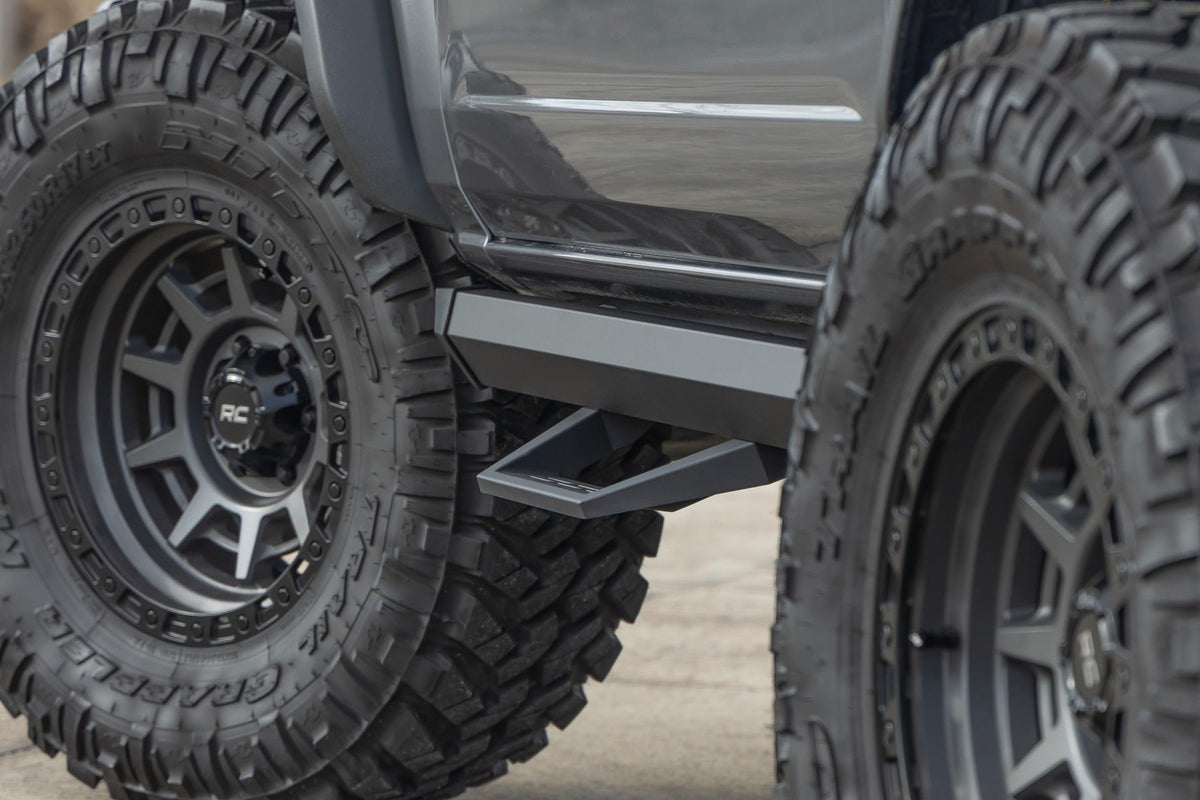 Rough Country SRL2 Adjustable Aluminum Step 2 Door Ford Bronco 2 Door 4WD 2021-2026