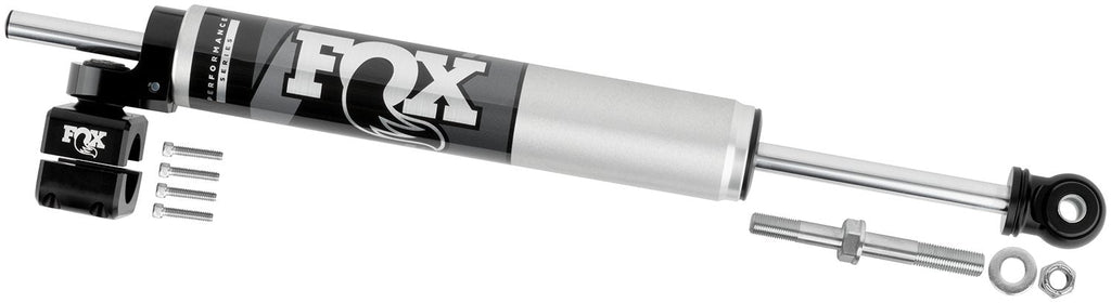 FOX 07-ON Jeep JK TS Stabilizer PS 2.0 8.2 Inch 1-1 2 Inch Tie Rod Clamp