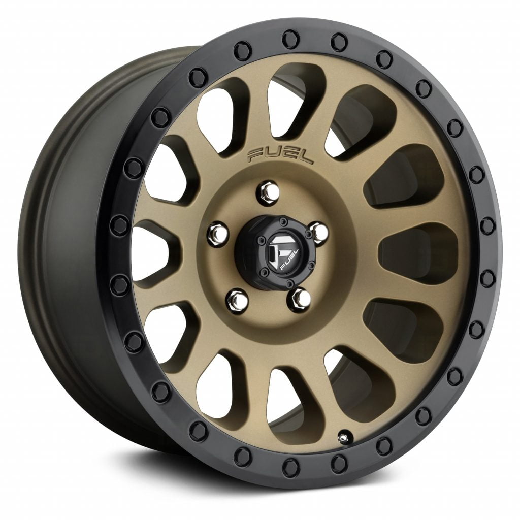 Fuel Off-Road D600 Vector Matte Bronze / Black Ring Wheel
