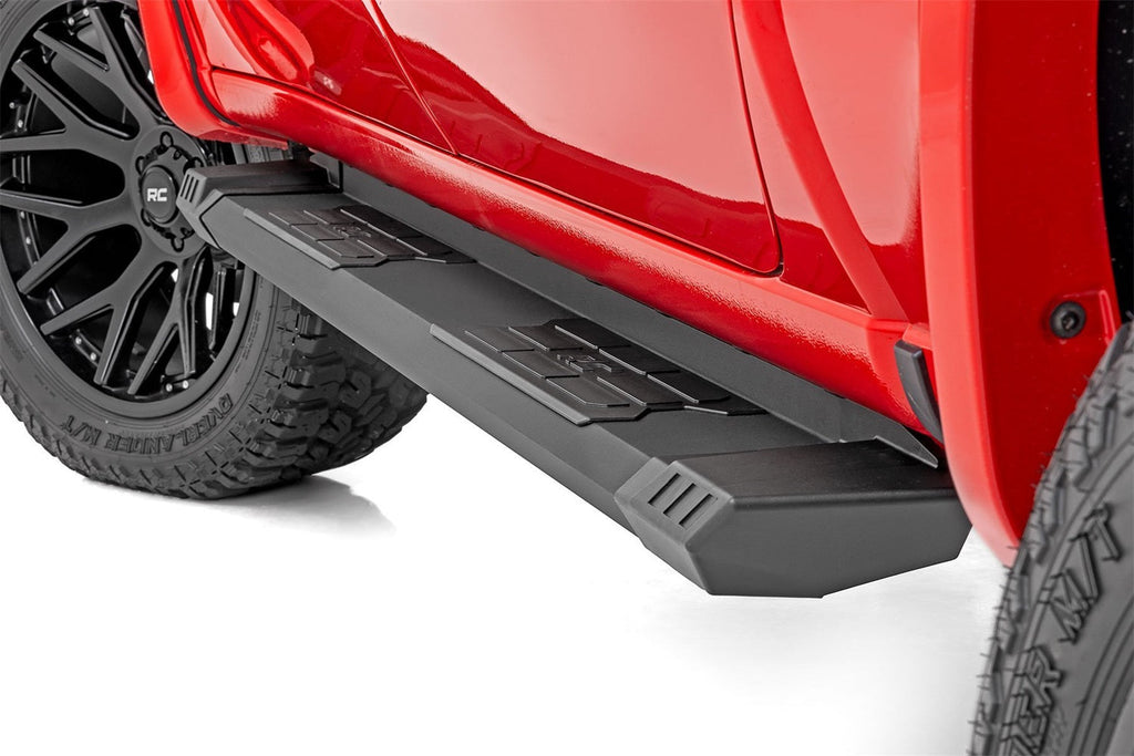 Rough Country HD2 Aluminum Running Boards Super Crew Cab Ford F-250 F-350 Super Duty (99-16)