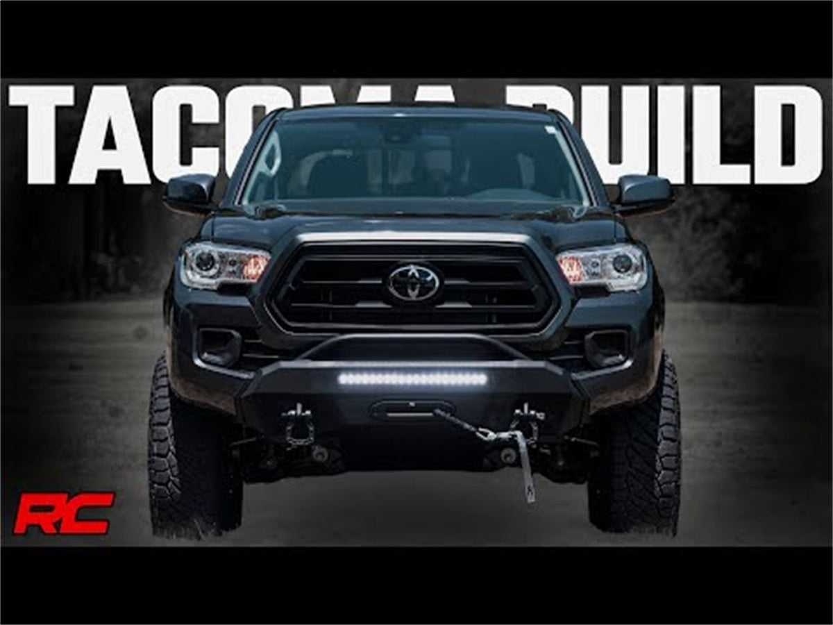 Rough Country Front Bumper Hybrid Toyota Tacoma 2WD 4WD (2016-2023)