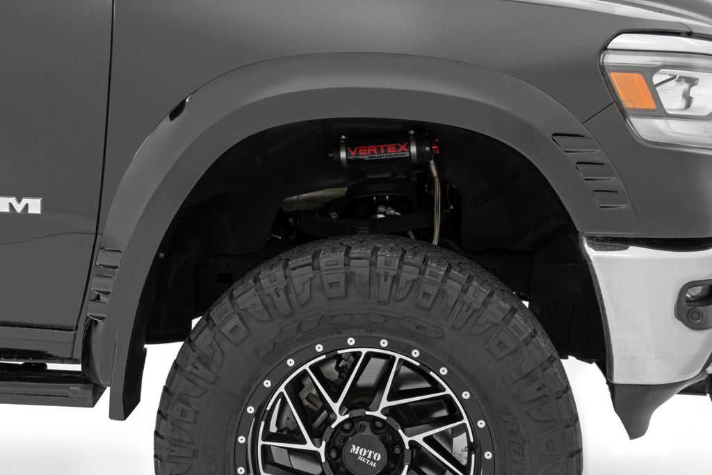 Rough Country SF1 Fender Flares PFP Olive Green Ram 1500 2WD 4WD (2019-2024)