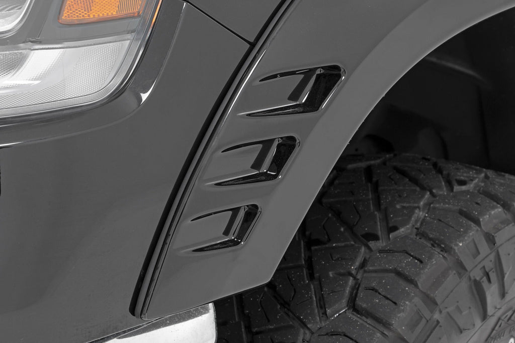 Rough Country SF1 Fender Flares PAU Granite Crystal Ram 1500 2WD 4WD (2019-2024)
