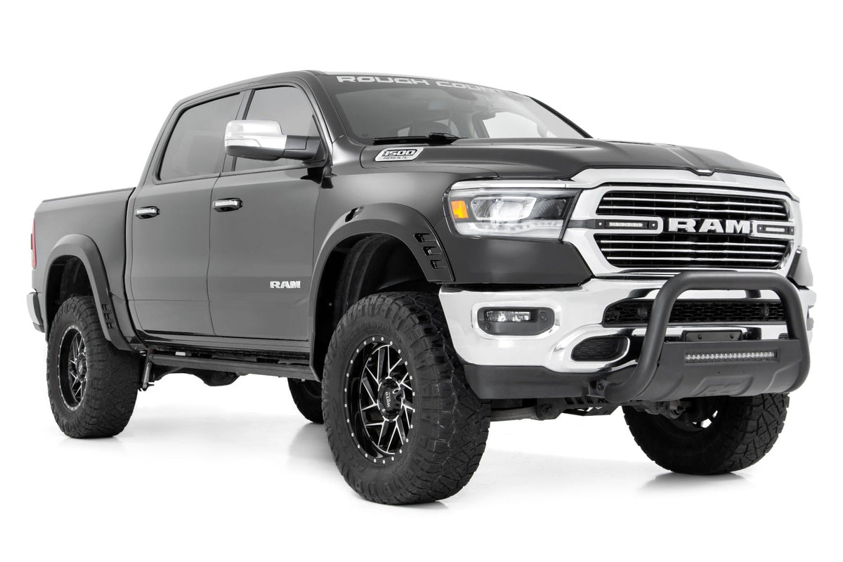 Rough Country SF1 Fender Flares PAU Granite Crystal Ram 1500 2WD 4WD (2019-2024)