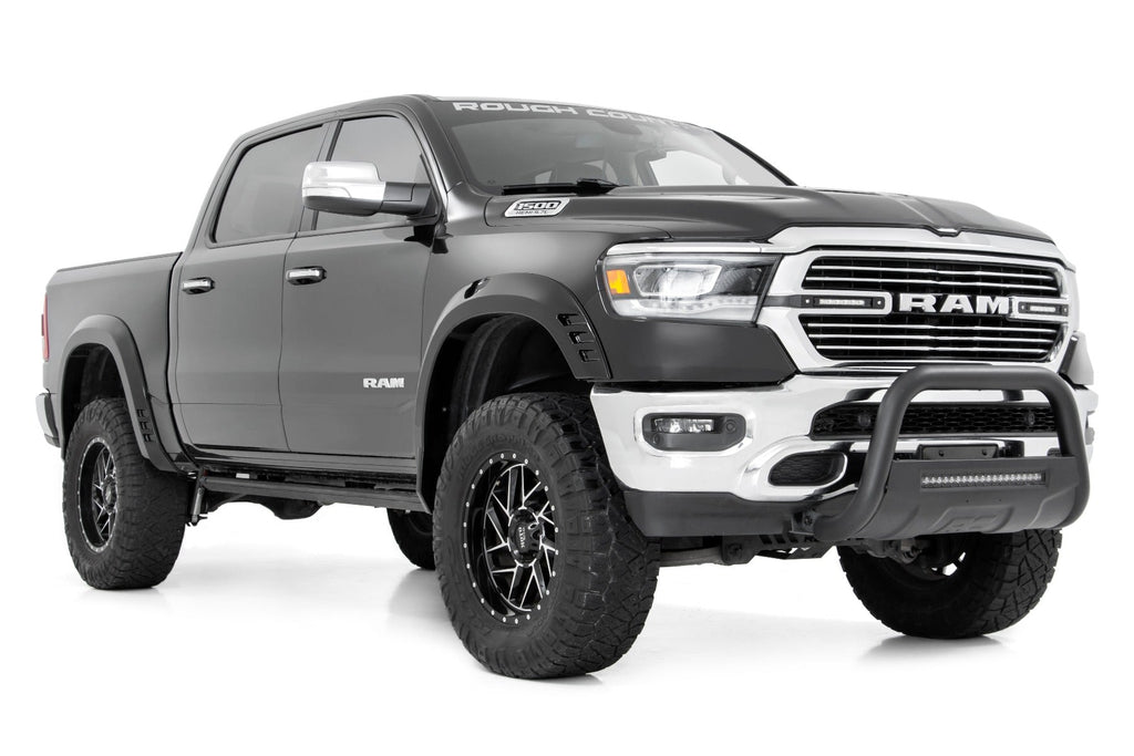 Rough Country SF1 Fender Flares PXQ Black Ram 1500 2WD 4WD (2019-2024)