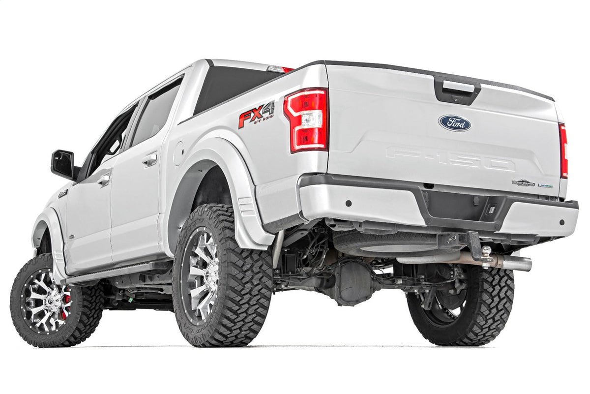 Rough Country SF1 Fender Flares YZ Oxford White Ford F-150 2WD 4WD (2018-2020)