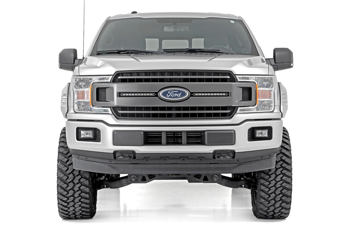Rough Country SF1 Fender Flares Z1 Oxford White Ford F-150 2WD 4WD (2018-2020)