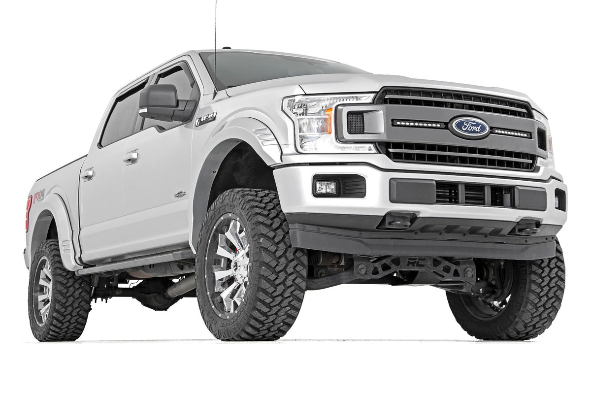 Rough Country SF1 Fender Flares YZ Oxford White Ford F-150 2WD 4WD (2018-2020)