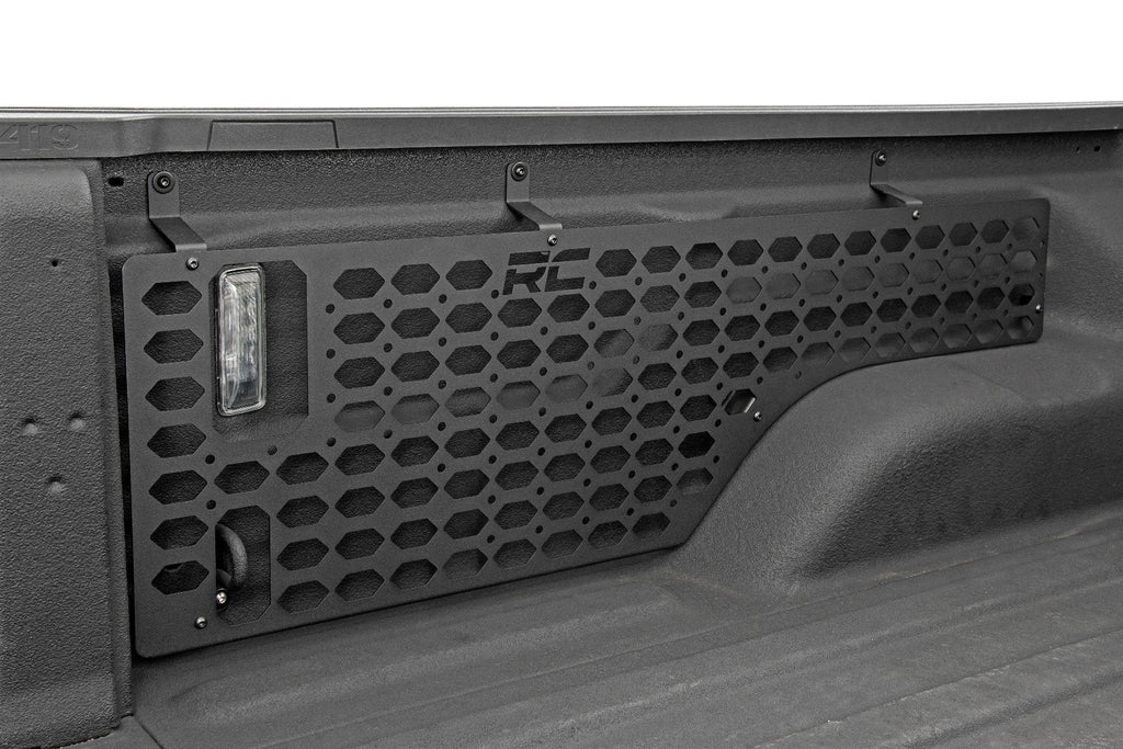 Rough Country Molle Bed Panel Kit DR PS Combo Jeep Gladiator JT 4WD (2020-2026)