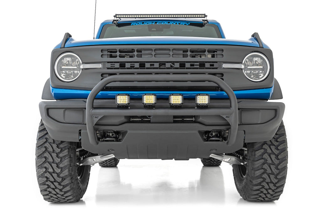 Rough Country LED Light Kit Upper Windshield 40 Spectrum Single Row Ford Bronco (21-26)