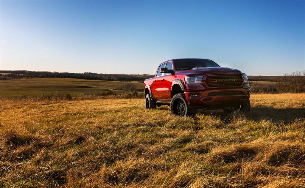 Rough Country Defender Fender Flares PRV Delmonico Red Ram 1500 2WD 4WD (2019-2024)