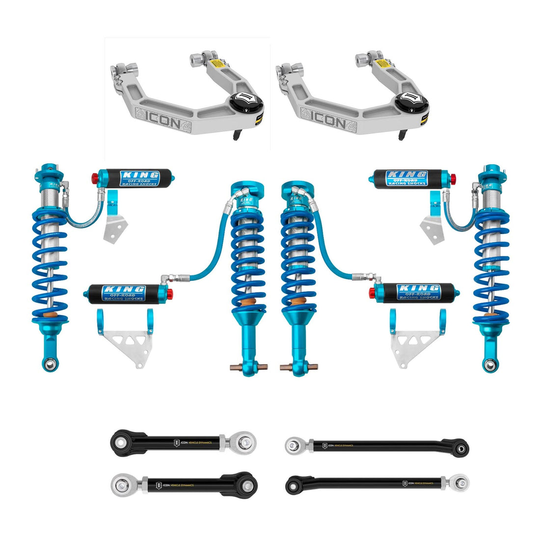 King Shocks 2.5 Performance System, Ford Bronco