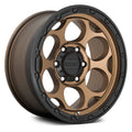 KMC KM541 Dirty Harry Wheel in Matte Bronze with Black Lip
