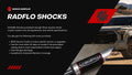 Radflo 2.5 600R Shocks Kit, Toyota Tundra