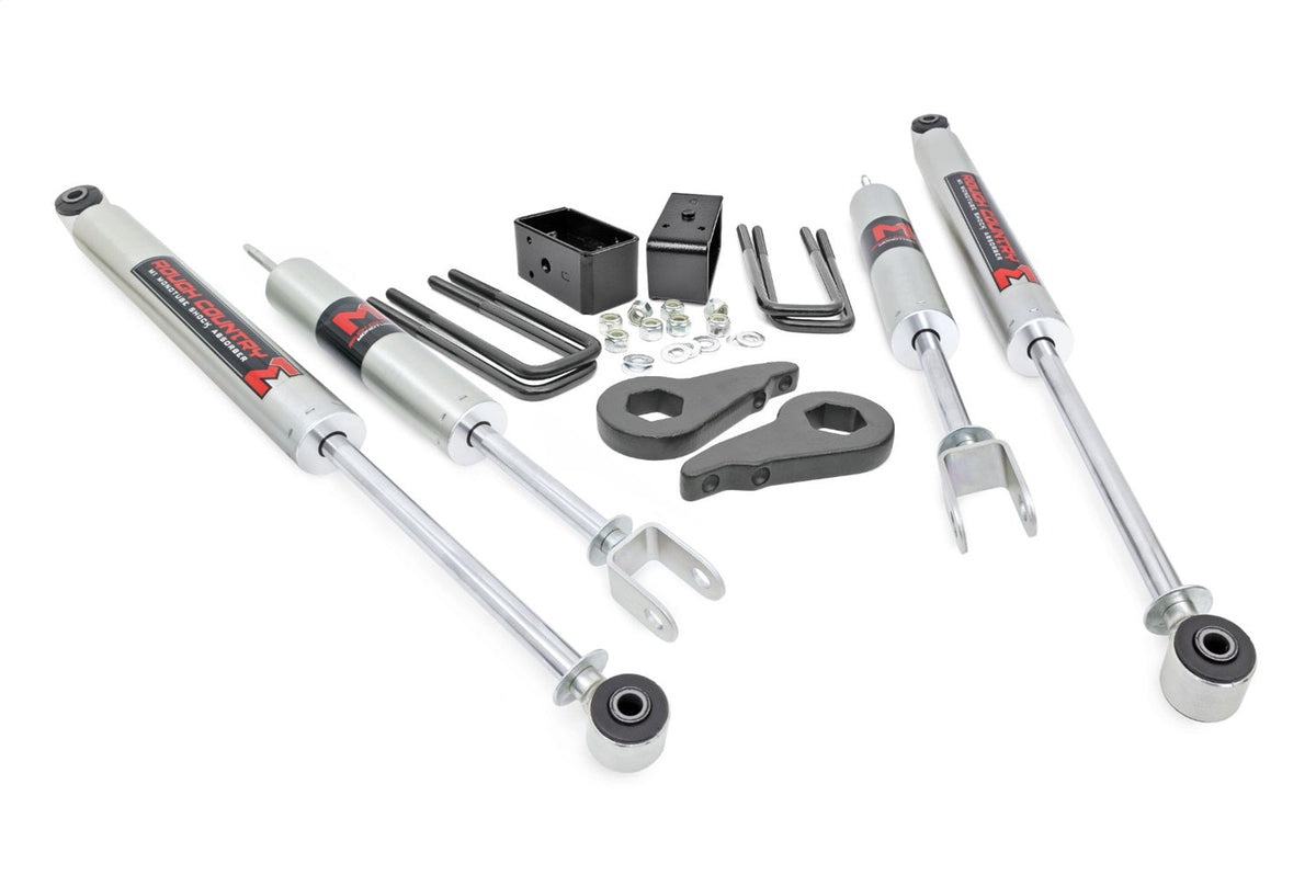 Rough Country 1.5-2 Inch Lift Kit M1 Chevy Silverado GMC Sierra 1500 4WD (1999-2006 Classic)