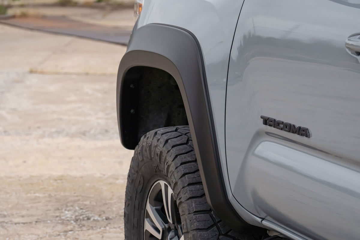 Rough Country Sport Fender Flares Toyota Tacoma 2WD 4WD (2016-2023)