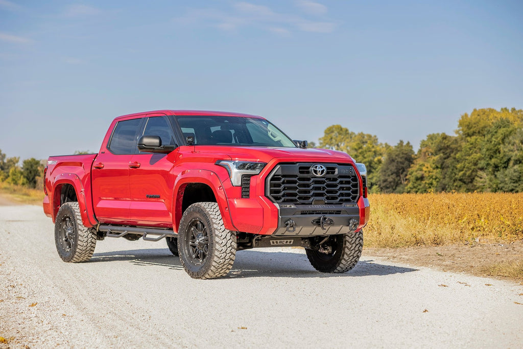 Rough Country Pocket Fender Flares 3U5 Supersonic Red Toyota Tundra 2WD 4WD (2022-2026)