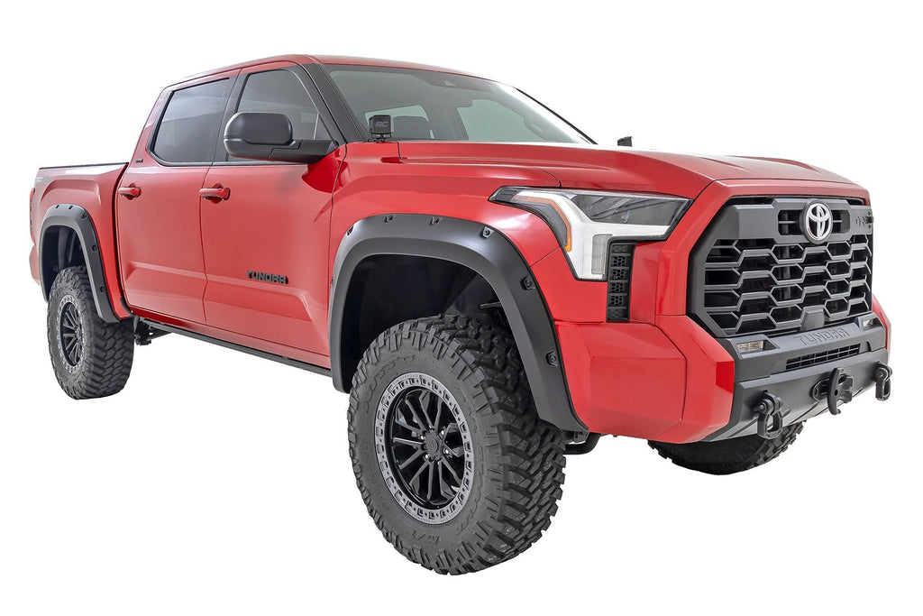 Rough Country Pocket Fender Flares 3U5 Supersonic Red Toyota Tundra 2WD 4WD (2022-2026)