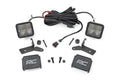 Rough Country LED Light Kit Hinge Mount 2 Spectrum Pair Jeep Gladiator JT Wrangler JL (18-26)