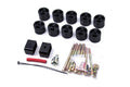 Zone Offroad Jeep JK 2007-15 2 Body Lift Kit. Works with 2 door and 4 door. Not recommended for 2011 or newer models with manual transmissions and new style interior due to shifter and floorboard modification required.